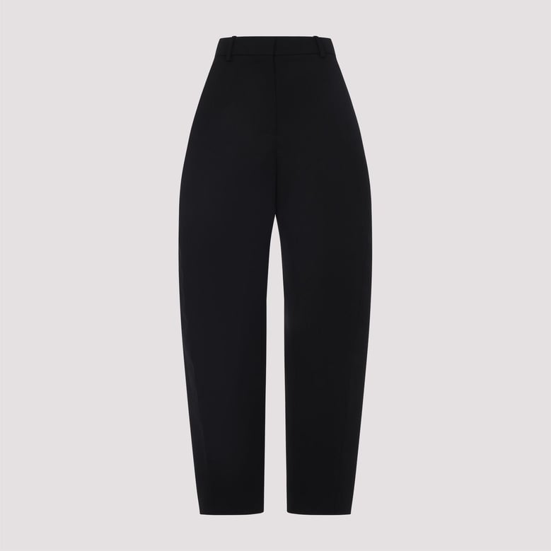 black wool trousers by Selfnex