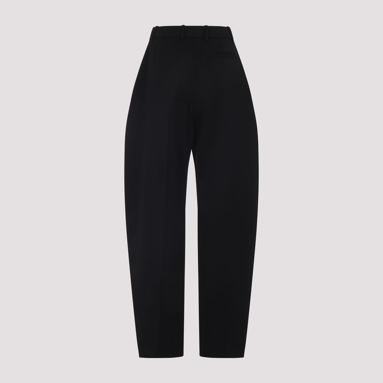black wool trousers by Selfnex