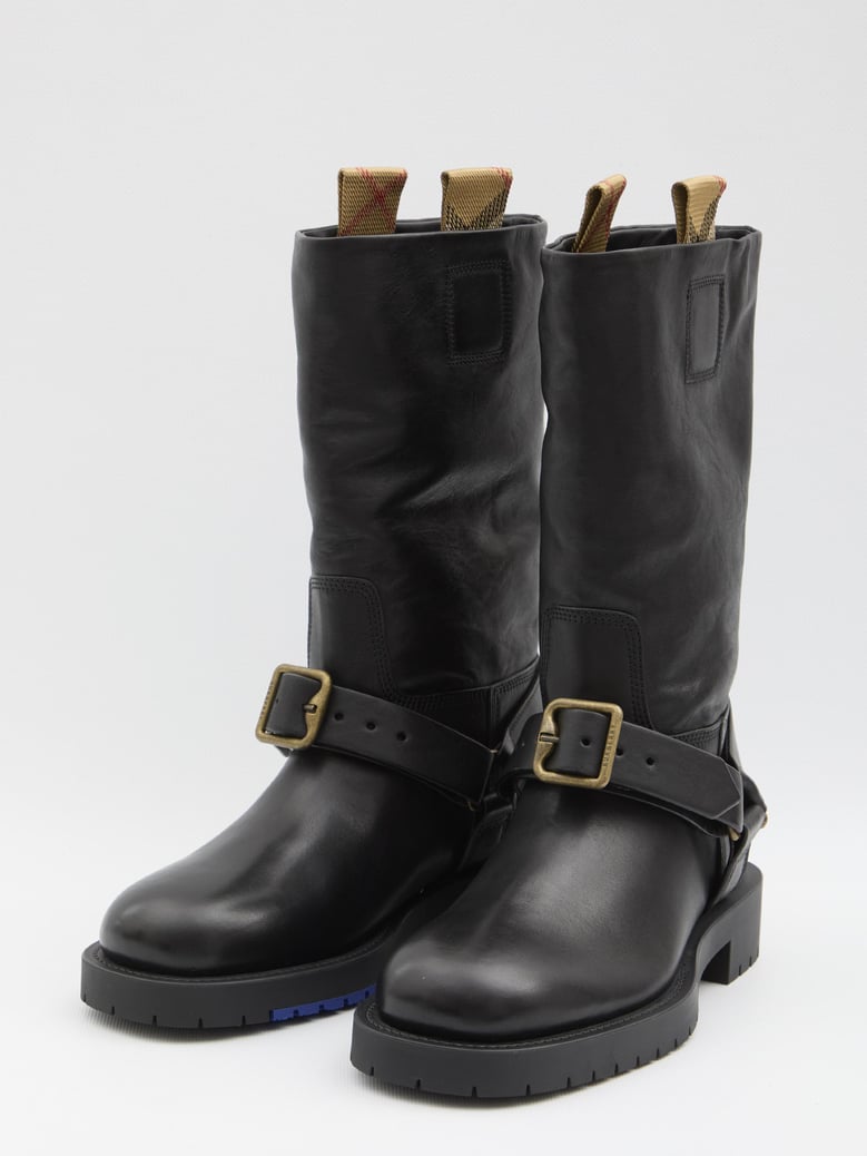 saddle boots by Selfnex