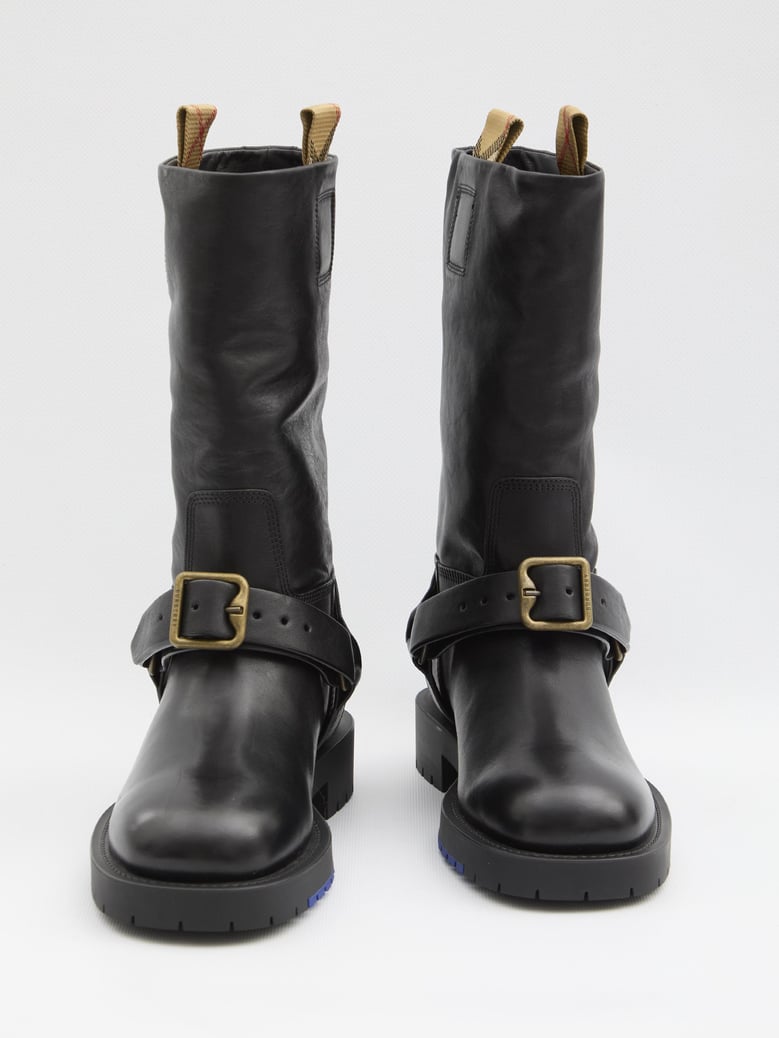 saddle boots by Selfnex