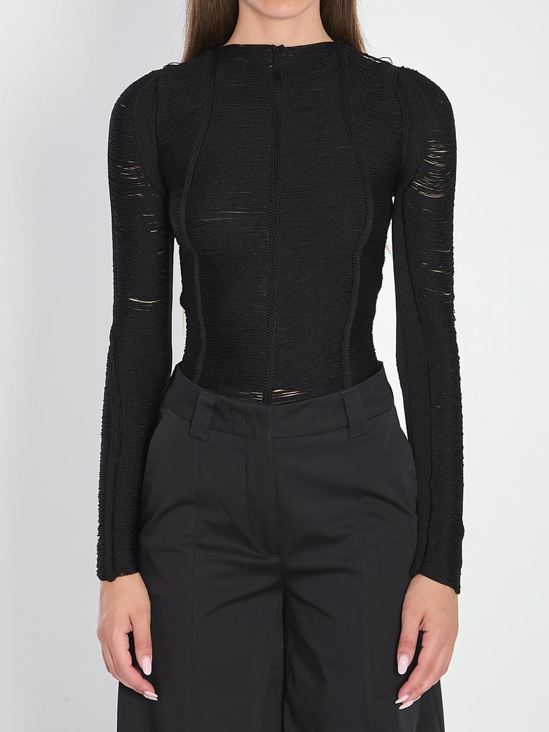 black sweater by Selfnex