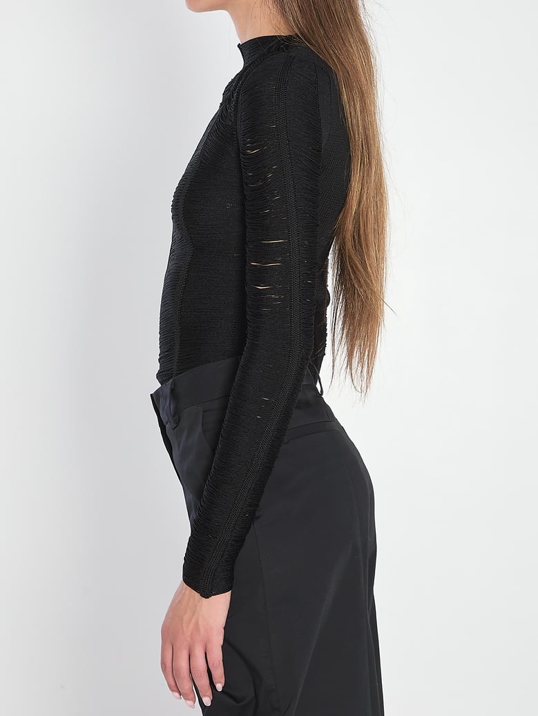 black sweater by Selfnex