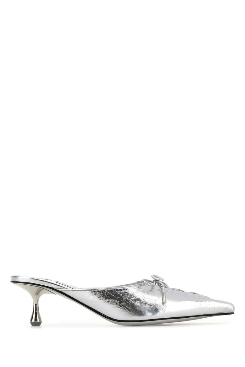 scarlett 50 leather mules by Selfnex