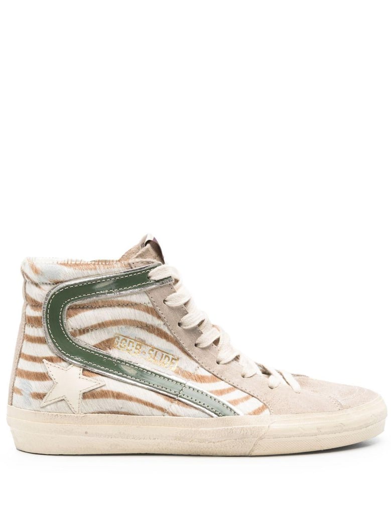 slide classic leather sneakers by Selfnex
