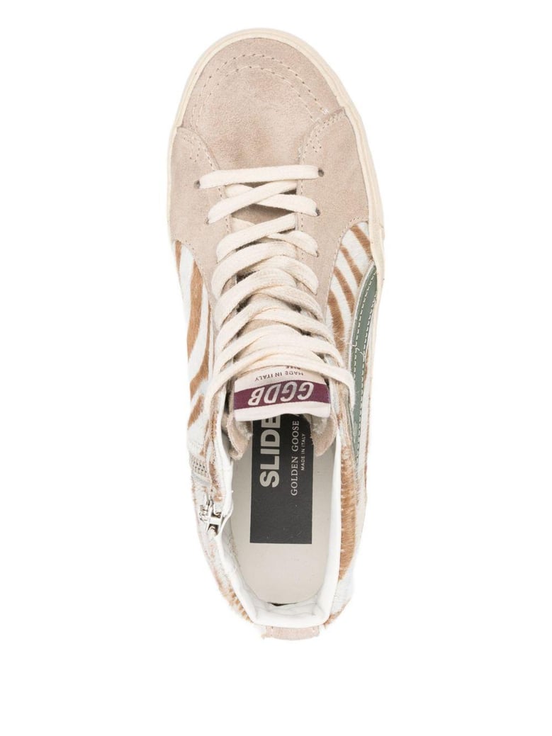 slide classic leather sneakers by Selfnex