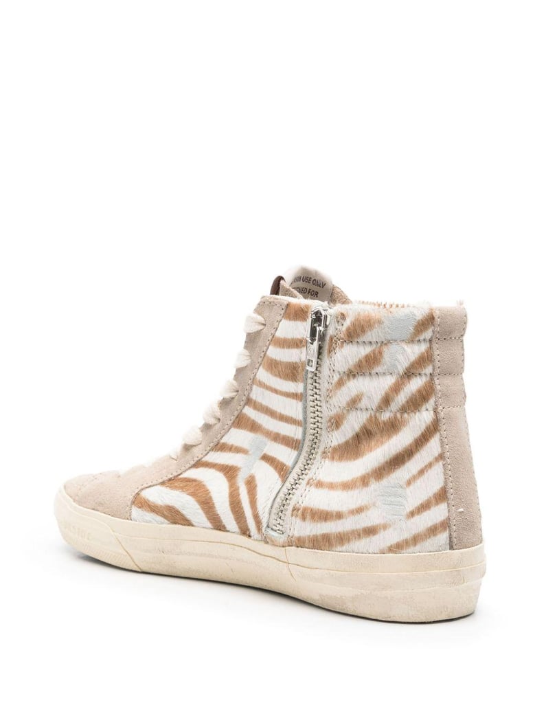 slide classic leather sneakers by Selfnex