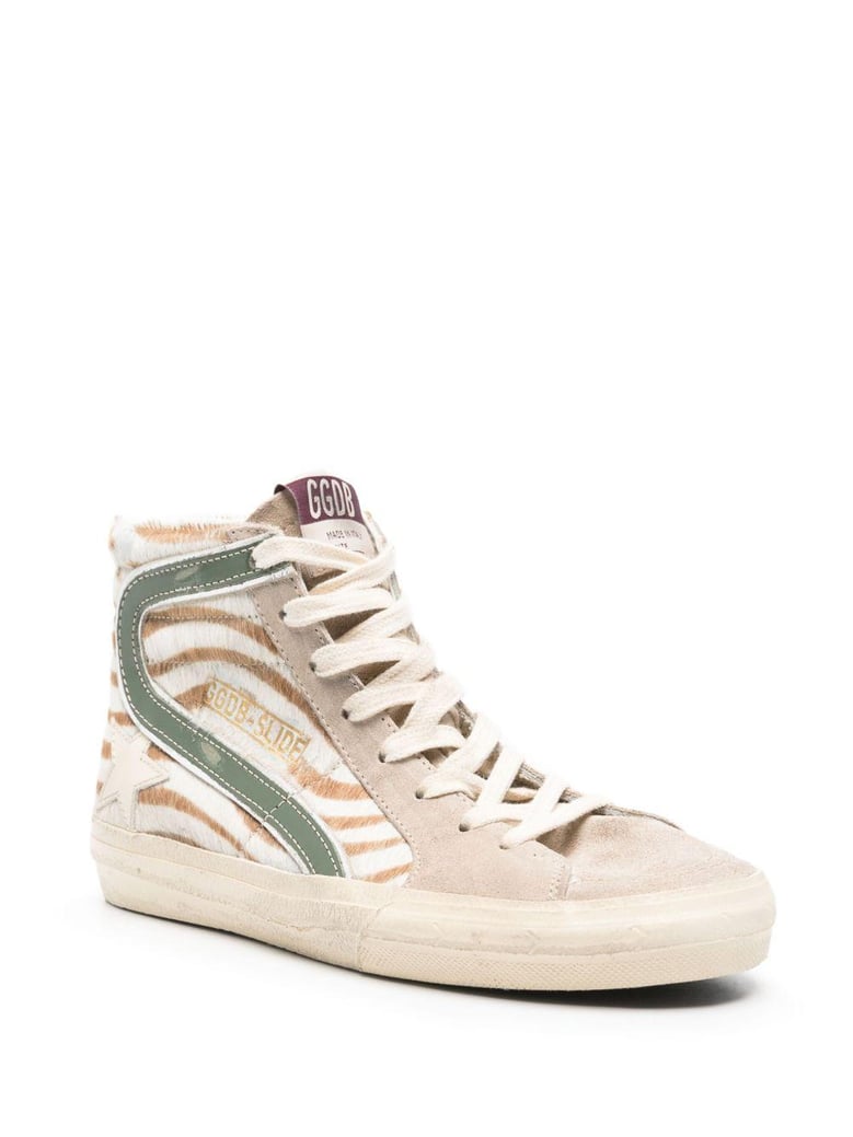 slide classic leather sneakers by Selfnex