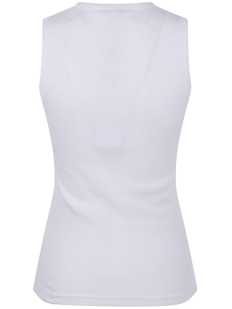 anchor embroidery vest by Selfnex