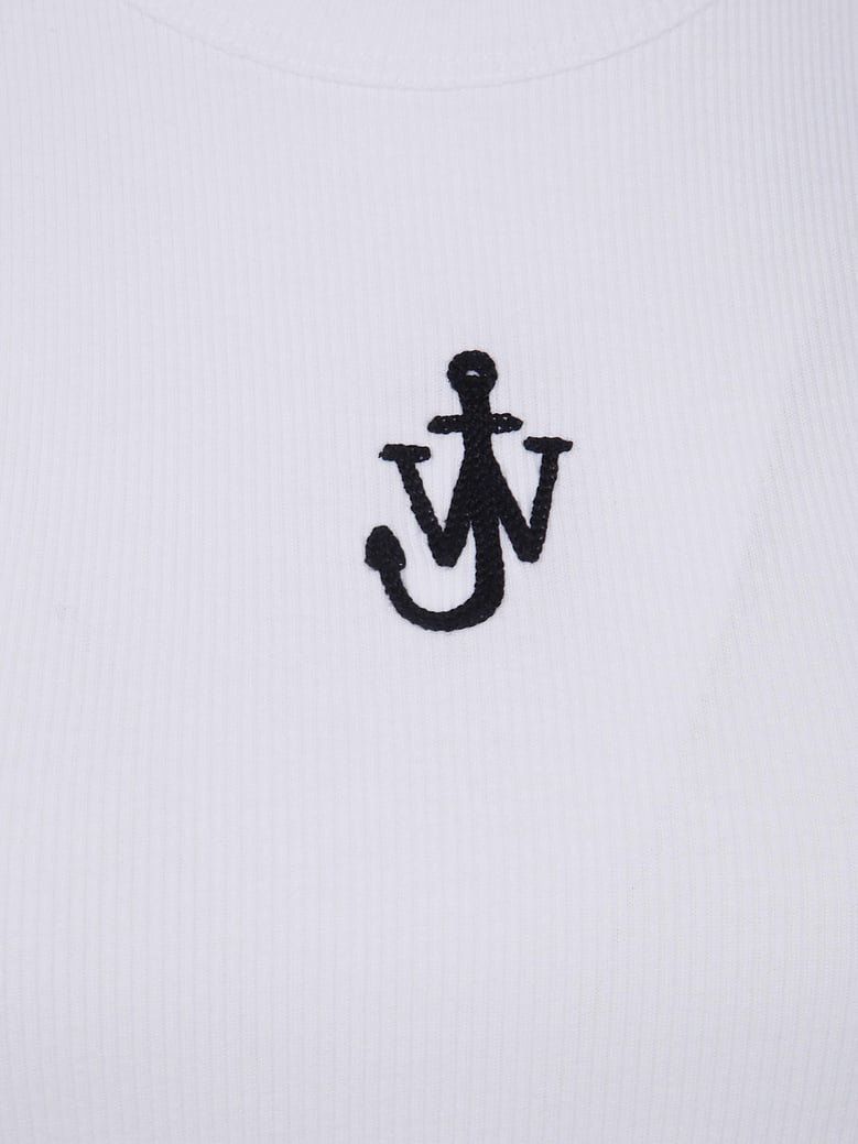 anchor embroidery vest by Selfnex
