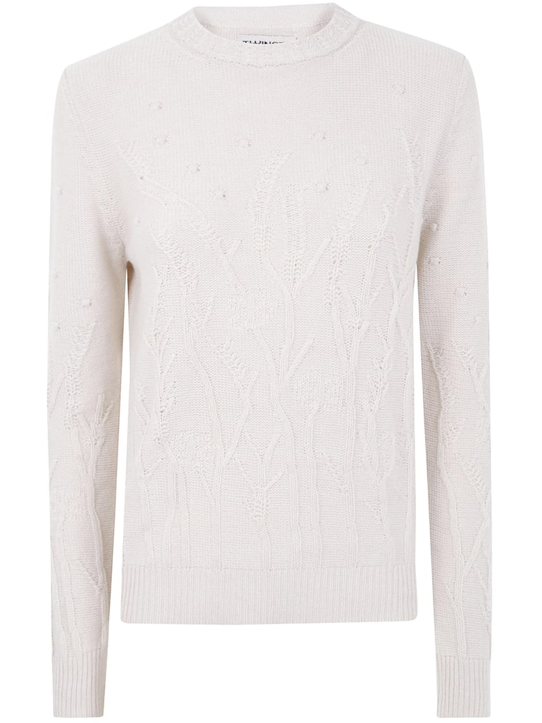 round neck sweater by Selfnex