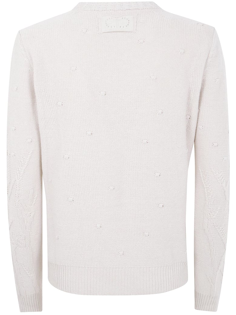 round neck sweater by Selfnex