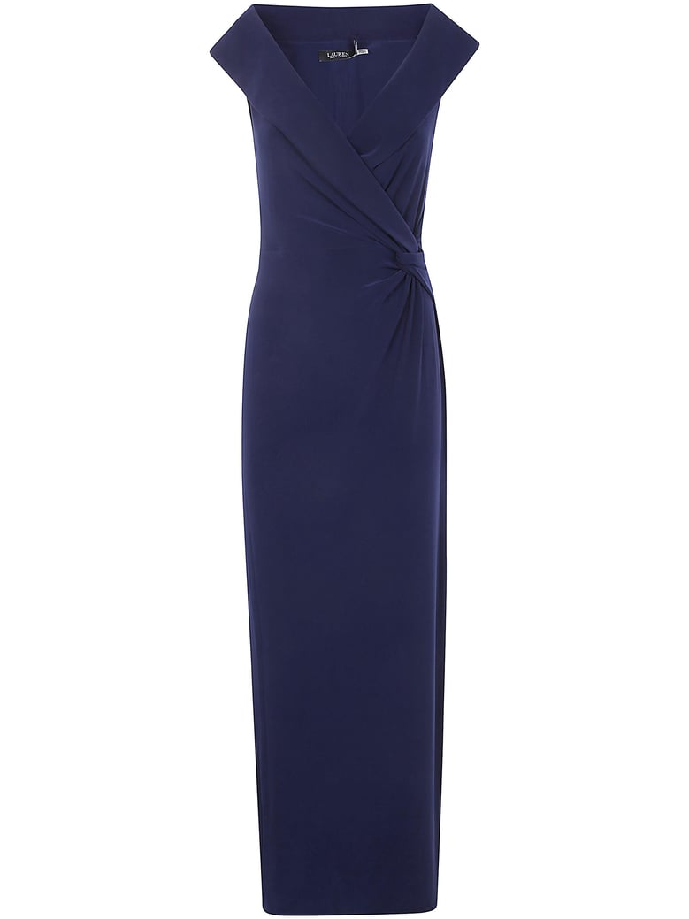 leonidas sleeveless gown dress by Selfnex