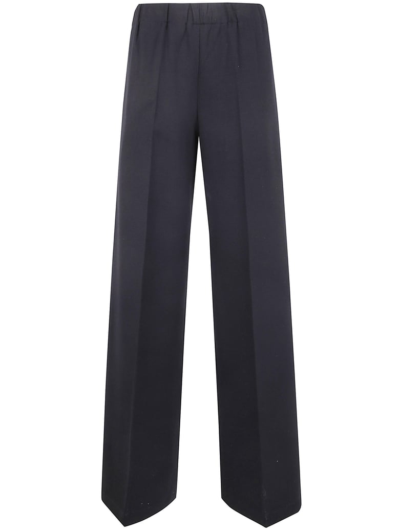 ethan wide jersey trousers by Selfnex