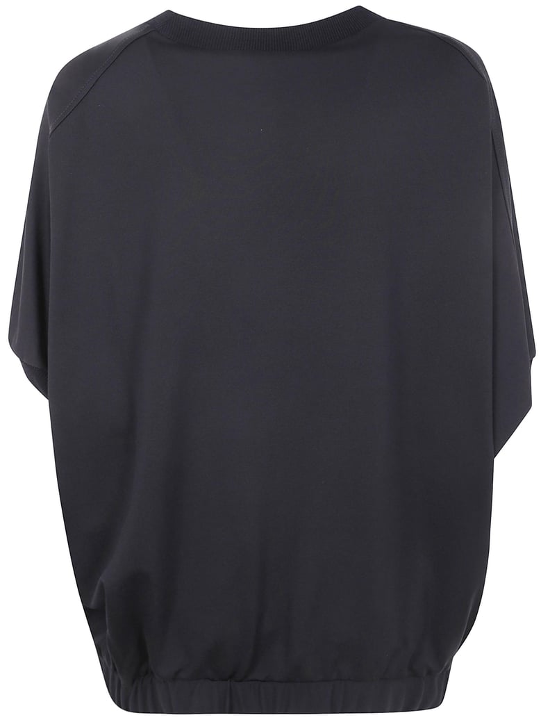 esme over sleeveless sweater by Selfnex