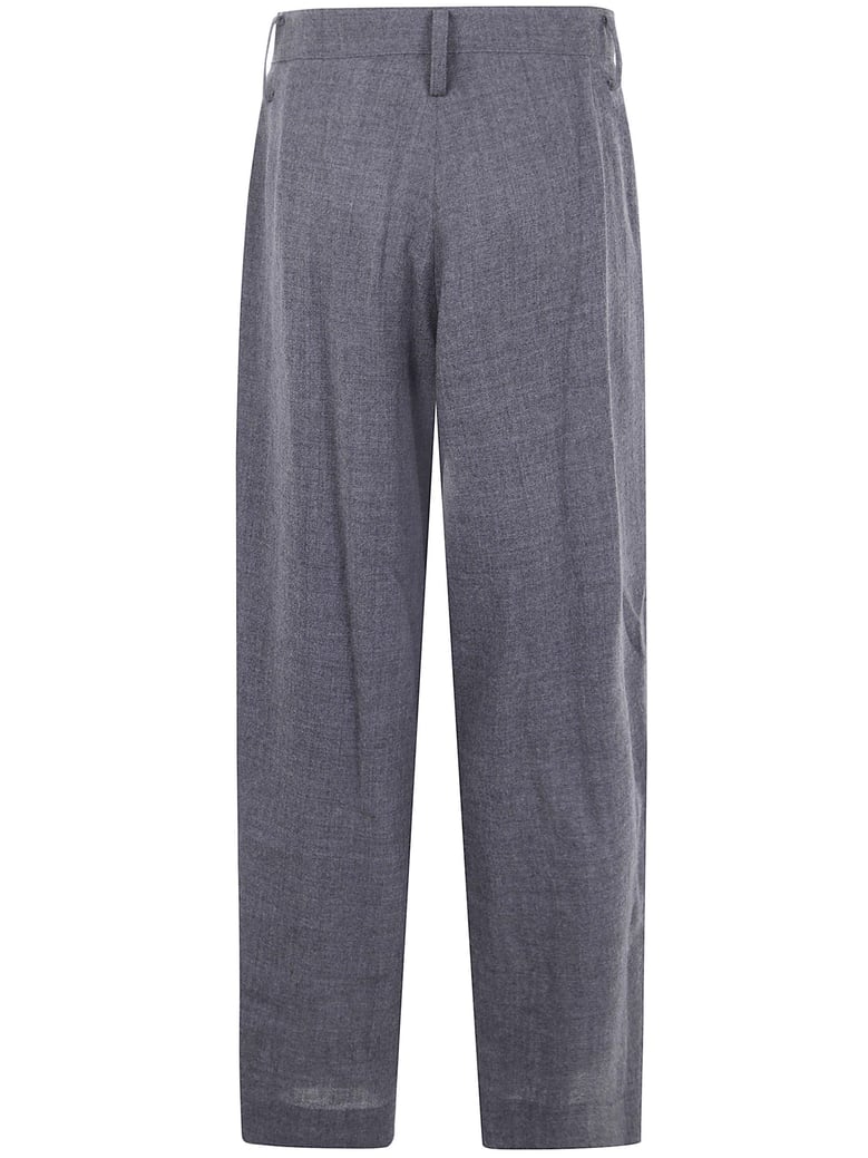 u-1 tuck wide pants by Selfnex