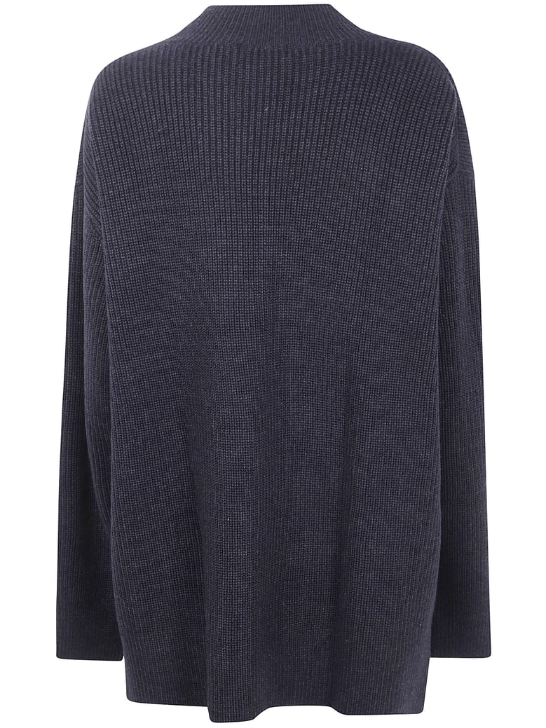 big v-neck cardigan by Selfnex