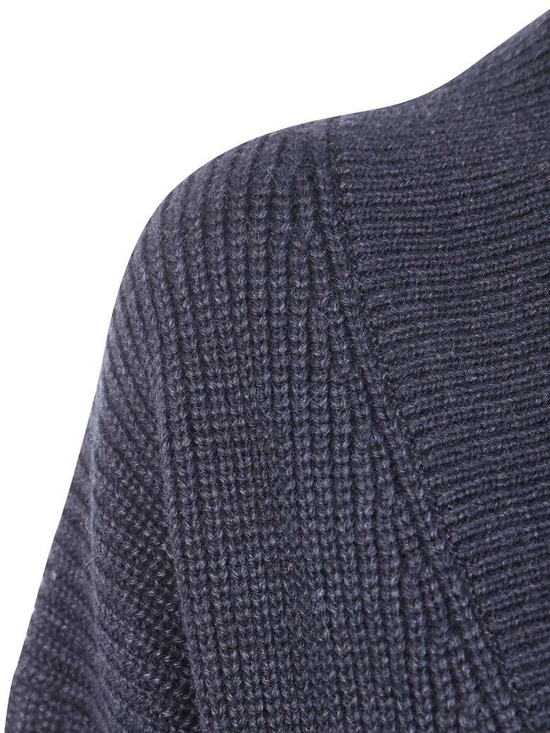 big v-neck cardigan by Selfnex