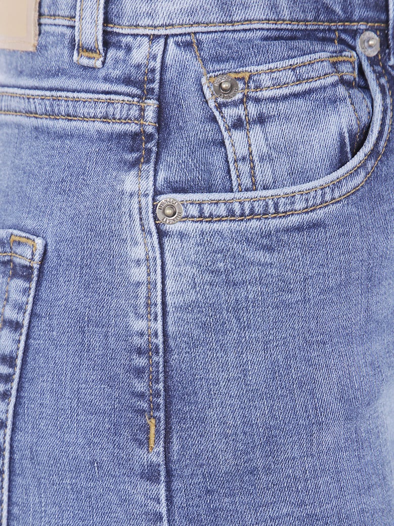 wid leg fit denim by Selfnex