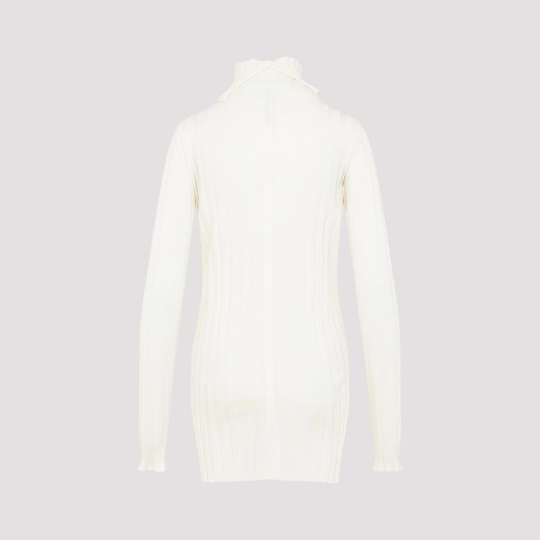 turtle neck underpinning pullover by Selfnex