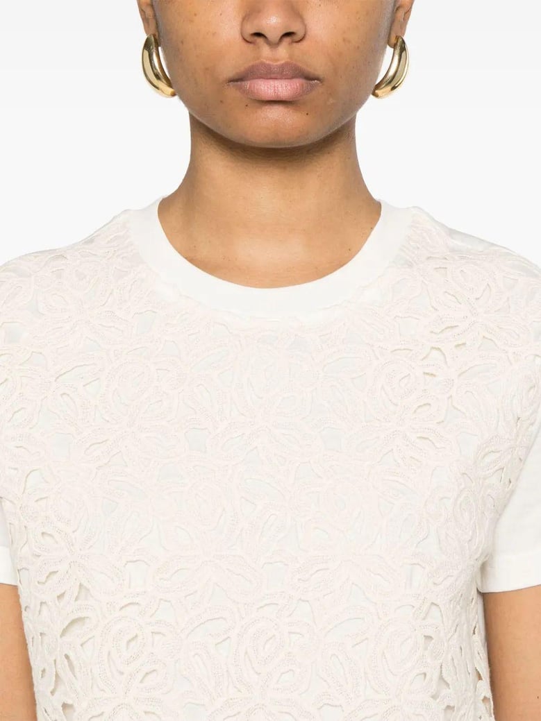 cotton crew-neck t-shirt by Selfnex