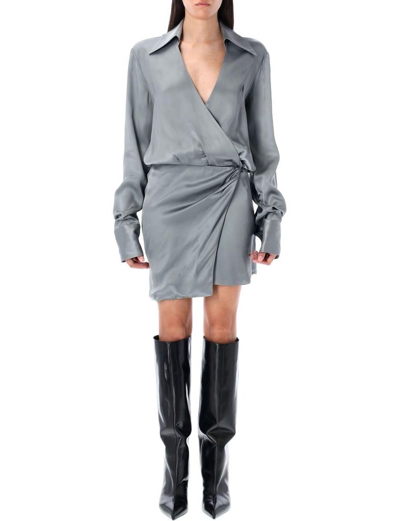 satin mini dress by Selfnex
