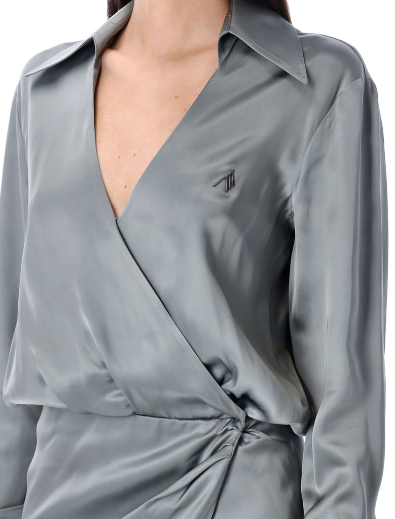 satin mini dress by Selfnex