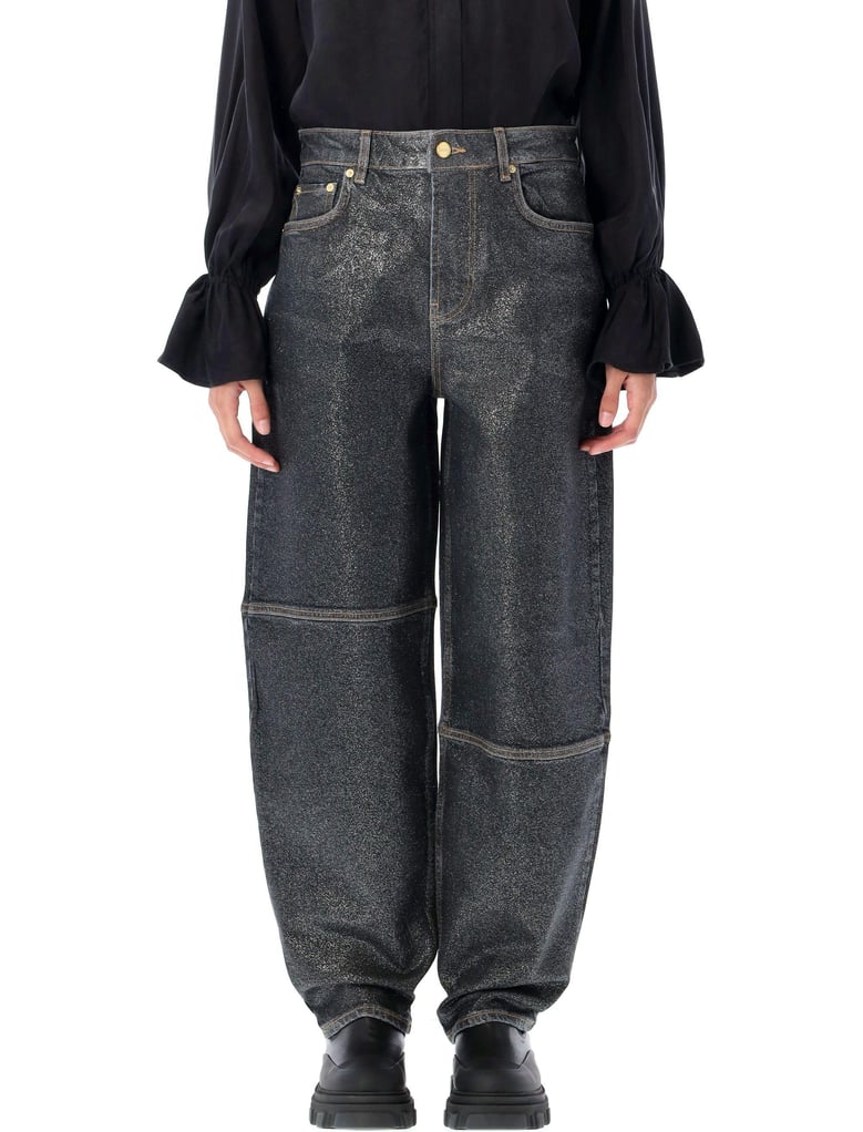 shimmery foil stary jeans by Selfnex
