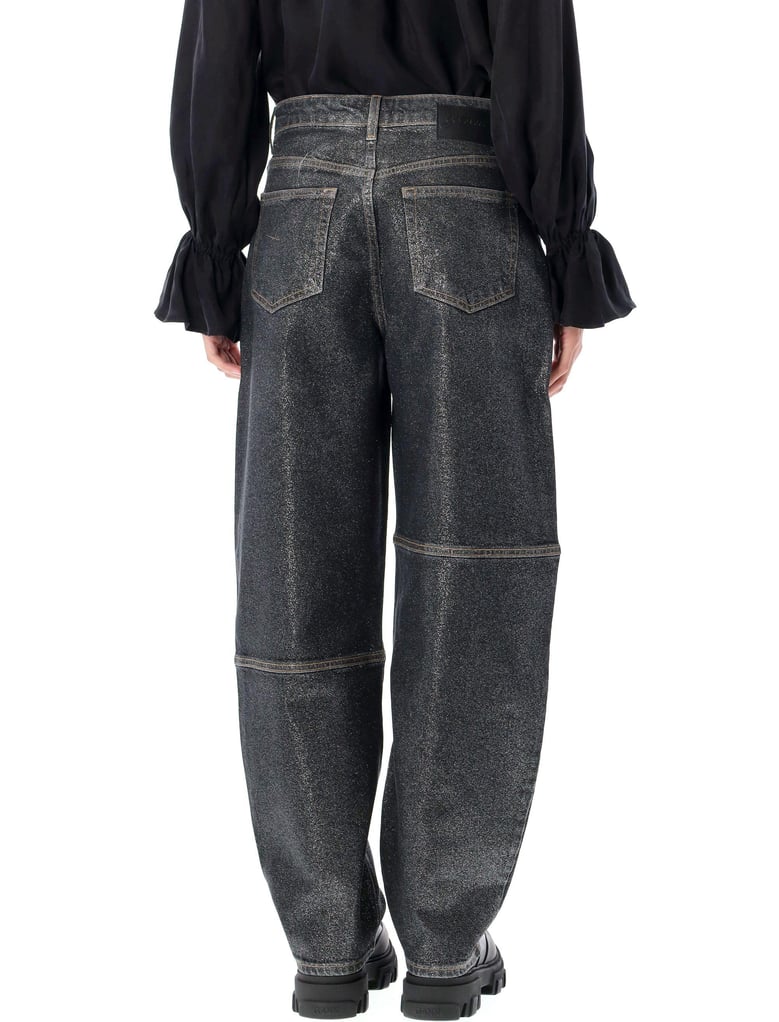 shimmery foil stary jeans by Selfnex