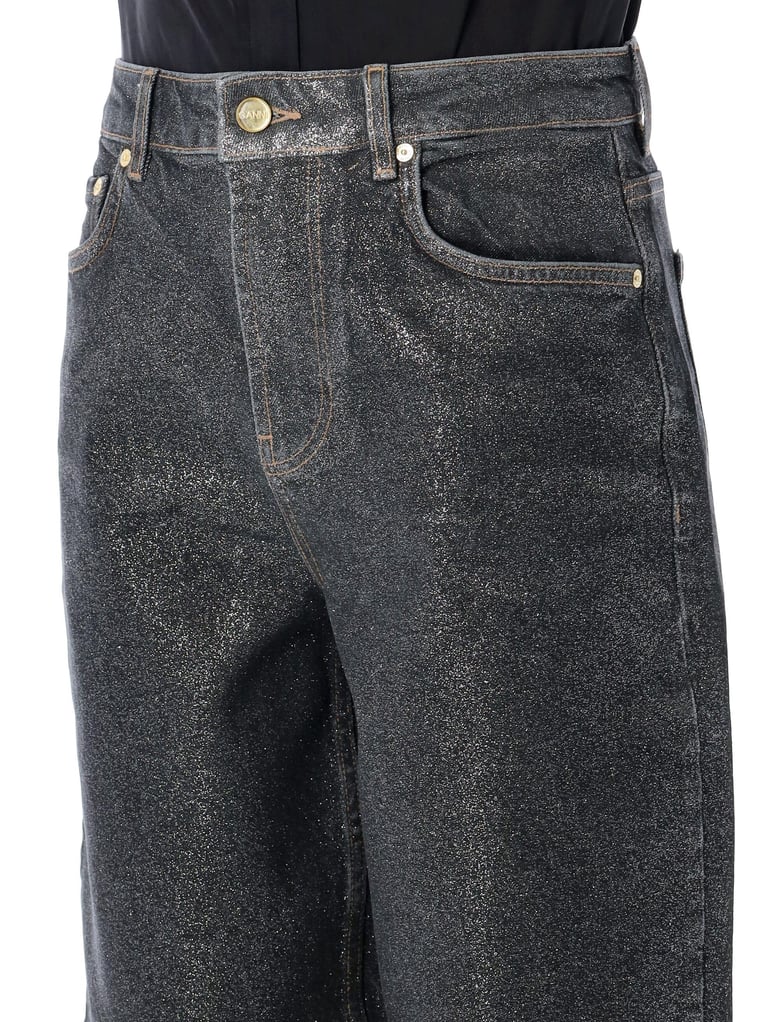 shimmery foil stary jeans by Selfnex