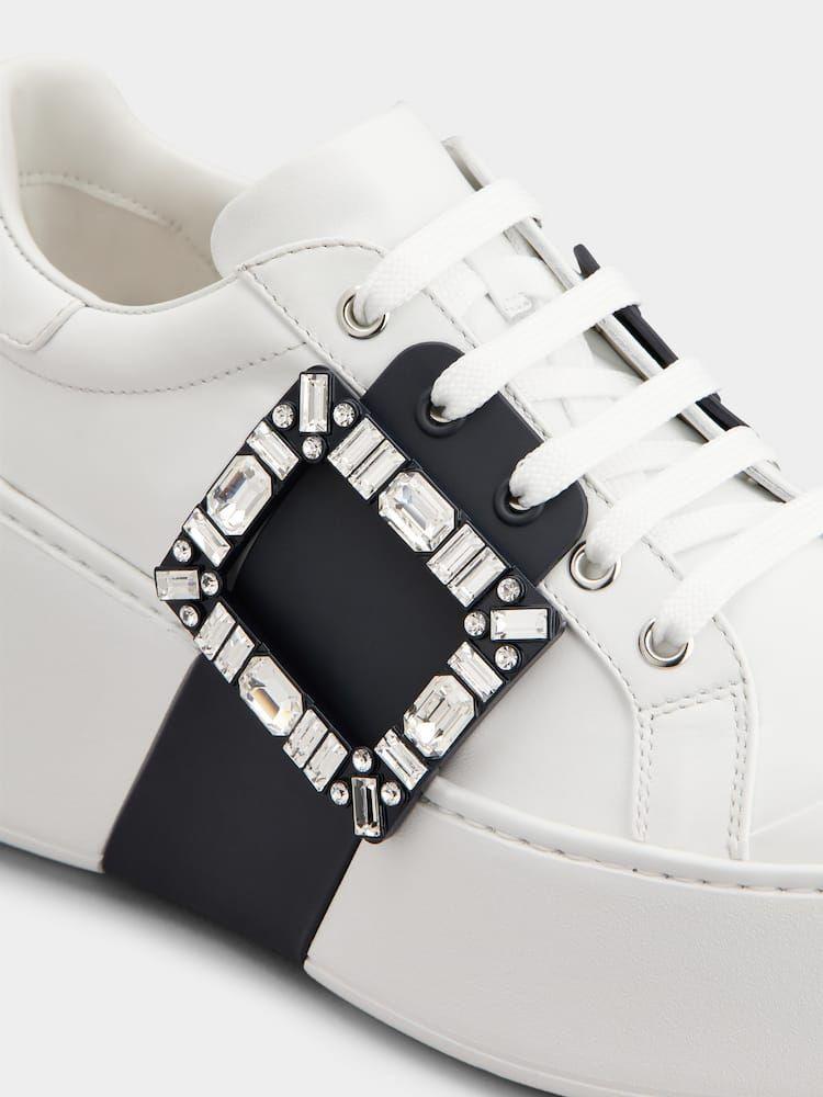 viv skate sneaker high sole white by Selfnex