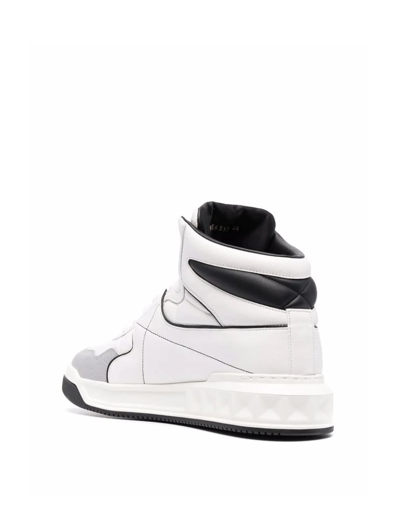one stud mid-top sneakers by Selfnex