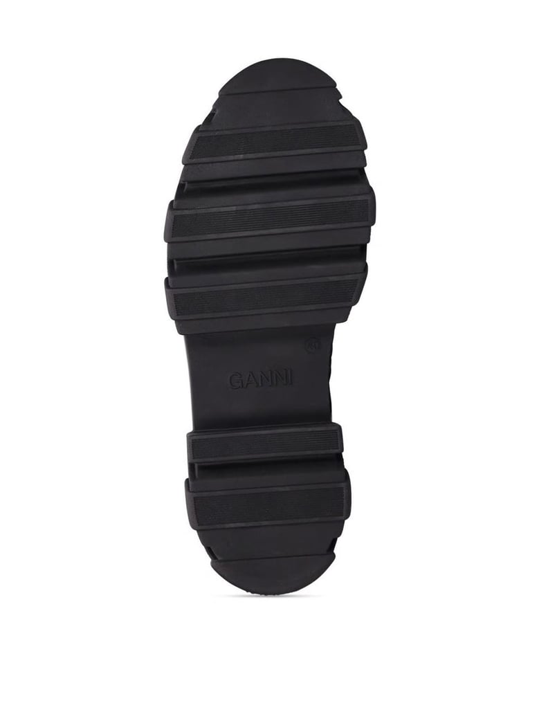 cleated lace up hiking boots by Selfnex