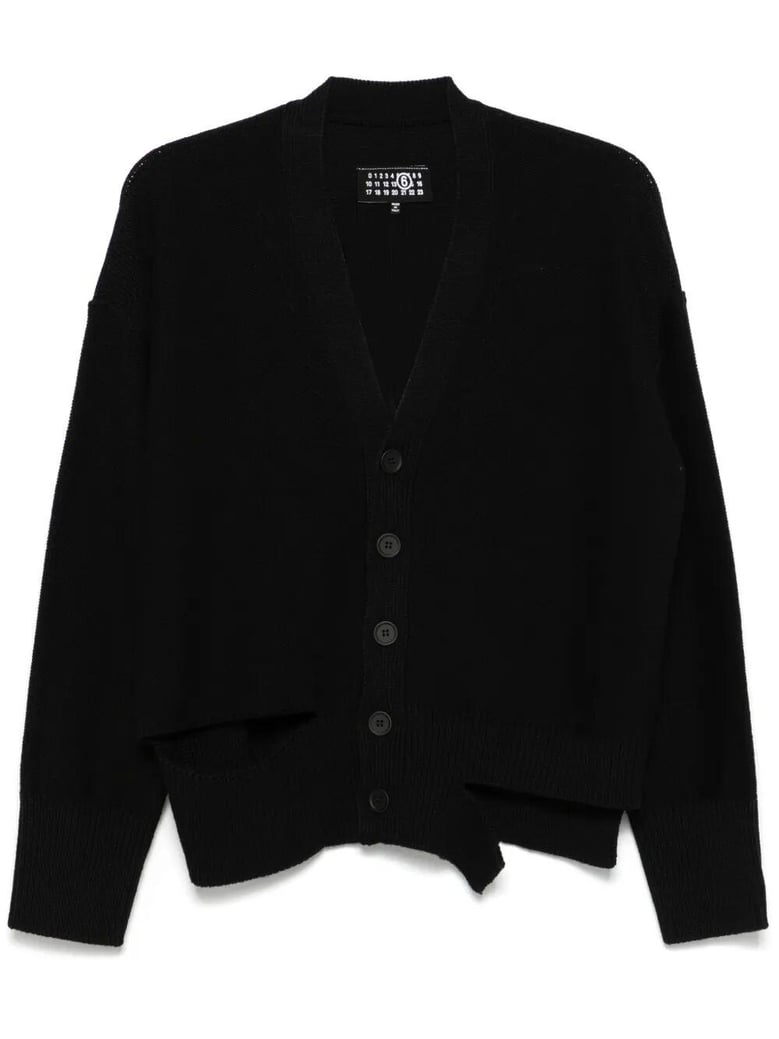 black virgin wool sweaters by Selfnex