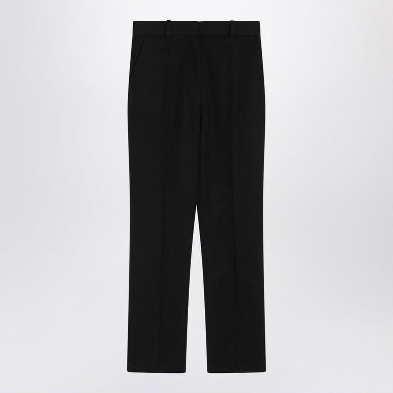 black trousers in cotton blend by Selfnex