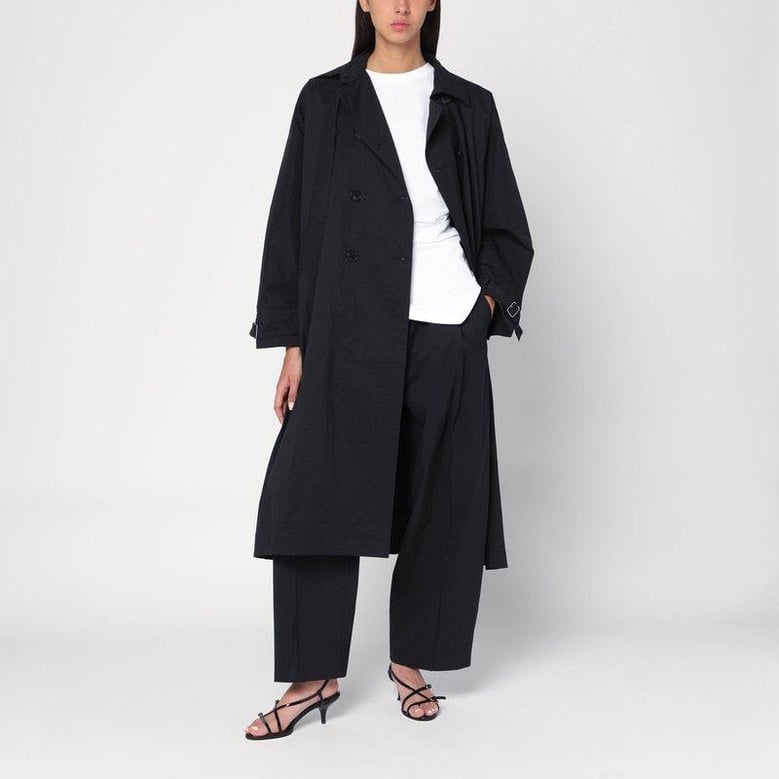 charlene black coat by Selfnex