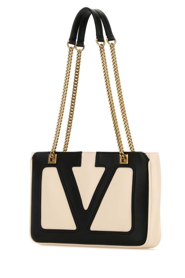 ivory nappa leather small viva superstar shoulder bag by Selfnex