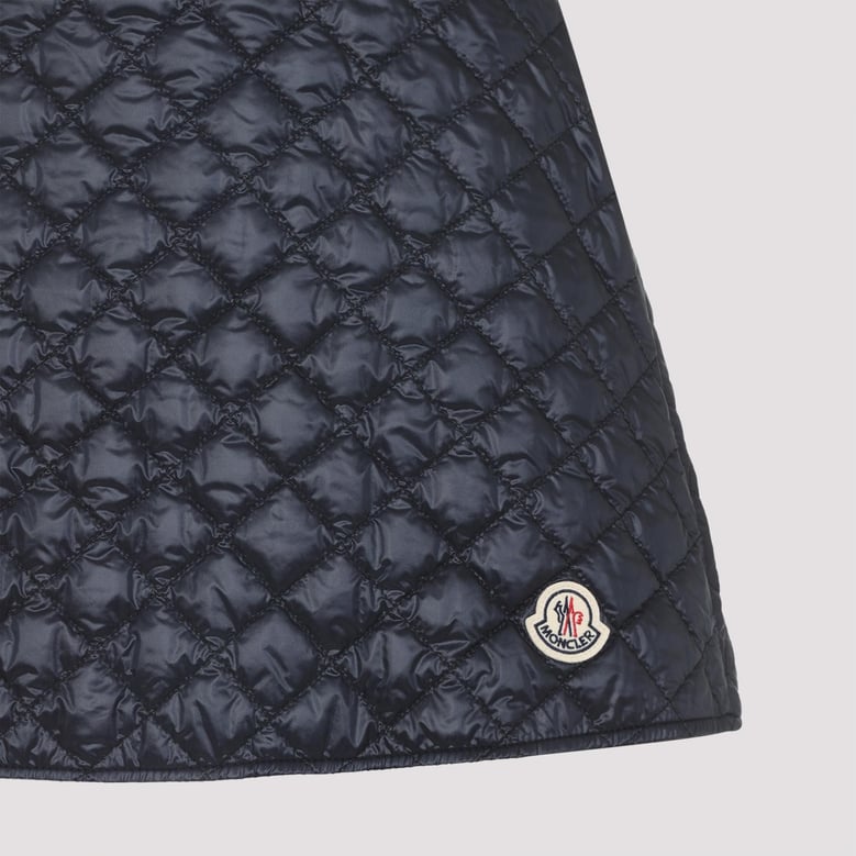 midnight blue nylon mini skirt by Selfnex