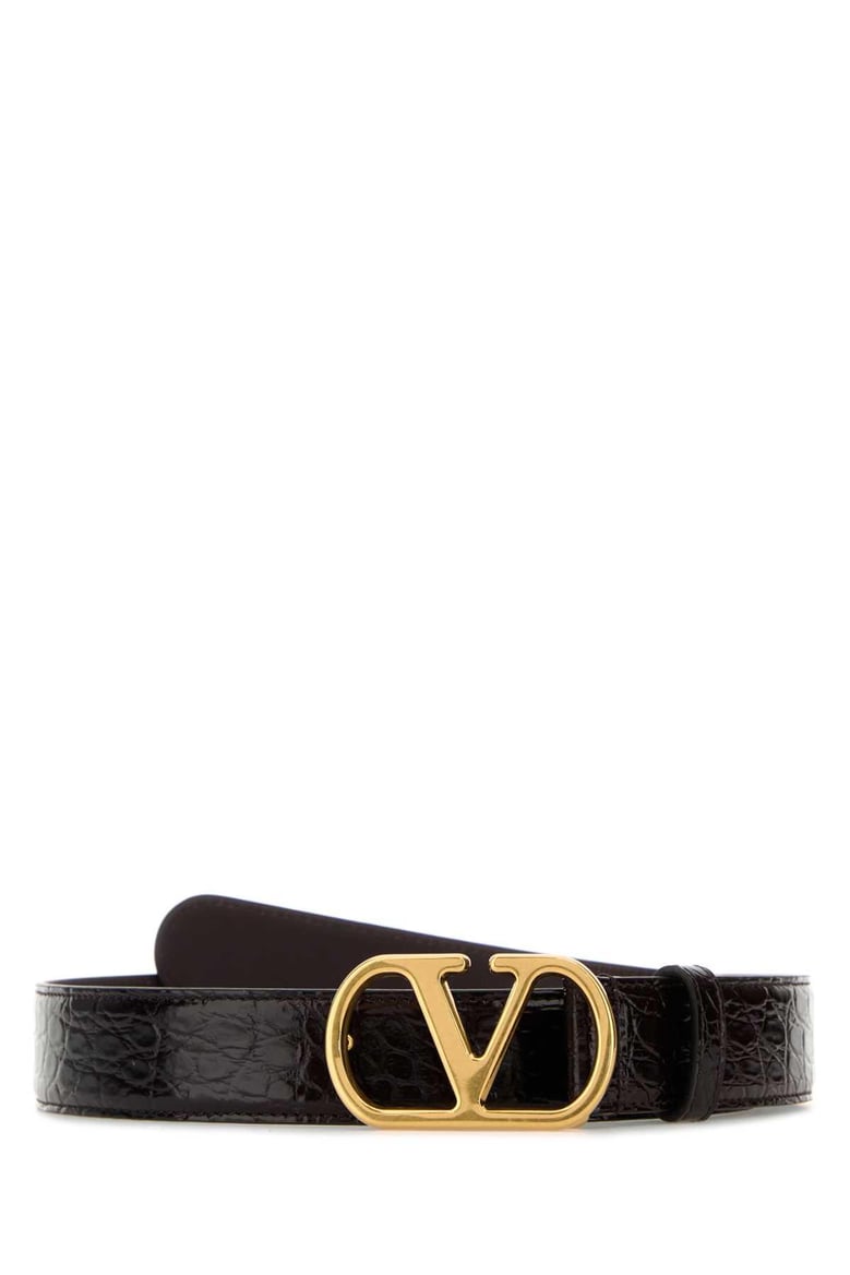 brown leather belt by Selfnex