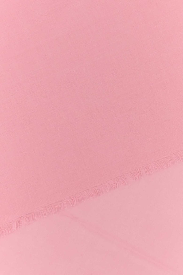 pink wool blend foulard by Selfnex