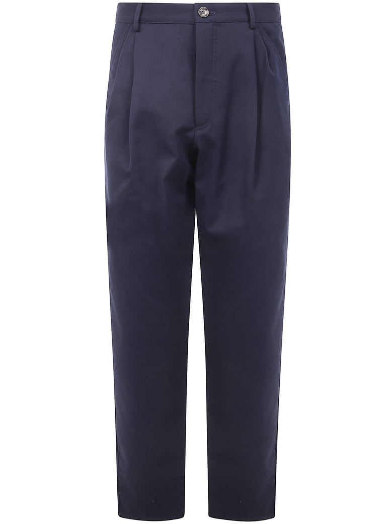 double piences chino trousers by Selfnex