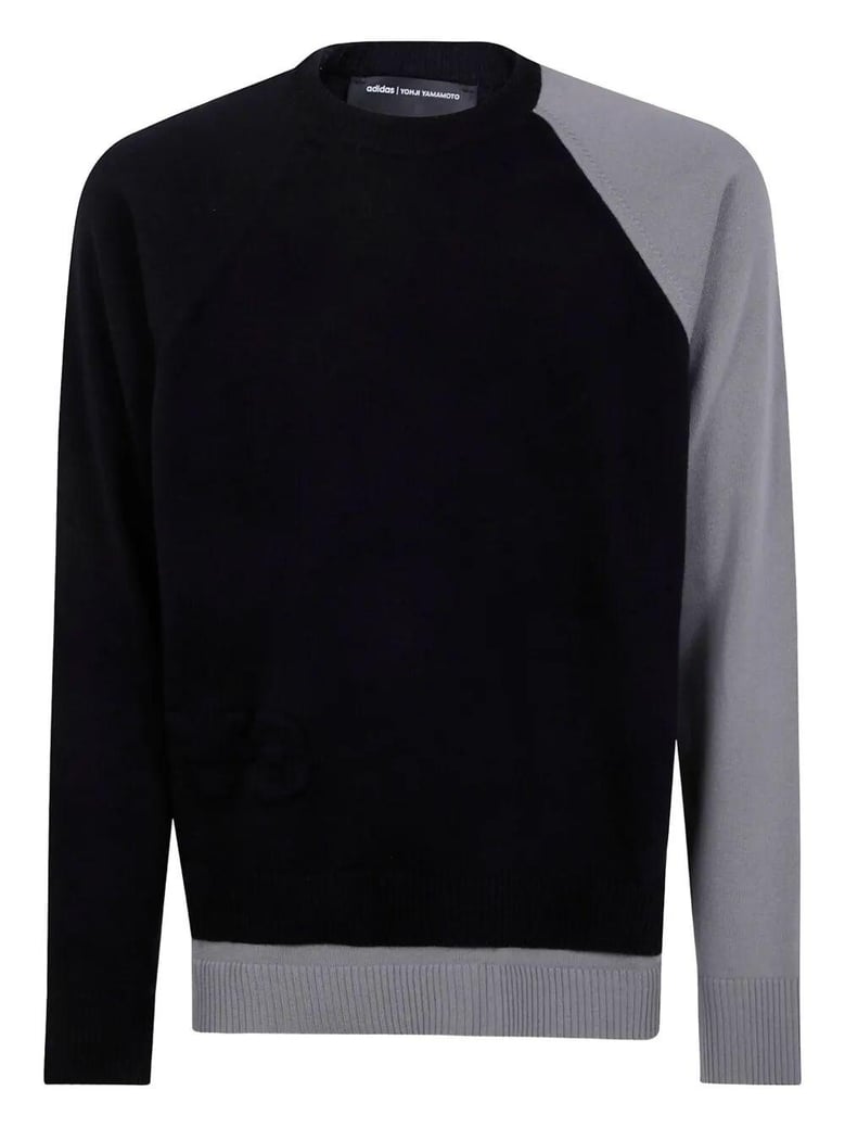 y-3 logo knit crew by Selfnex