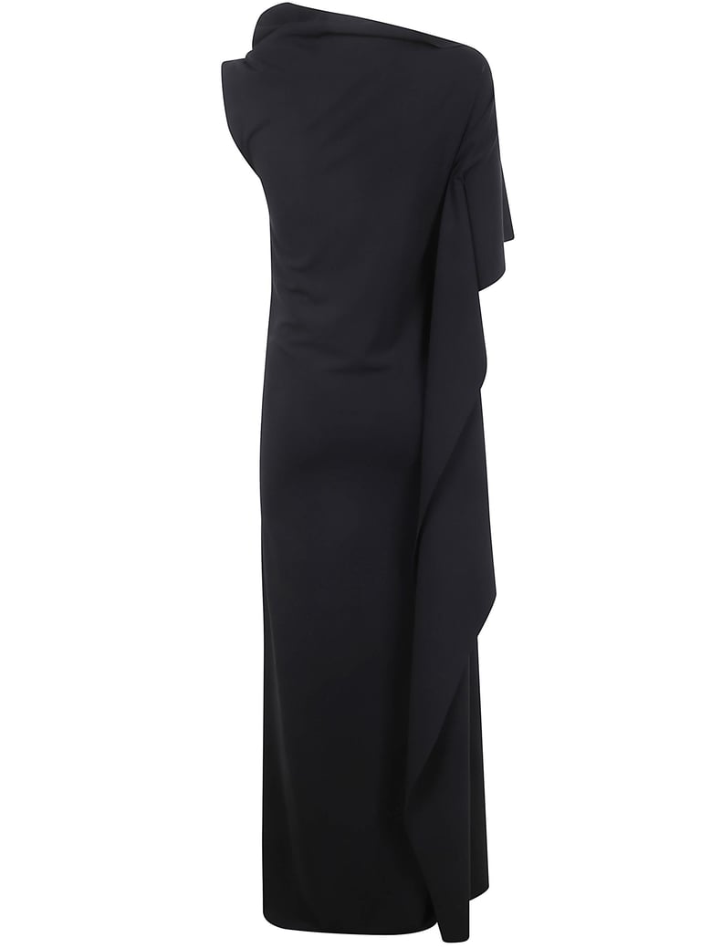 long asymetrical nicchia dress by Selfnex