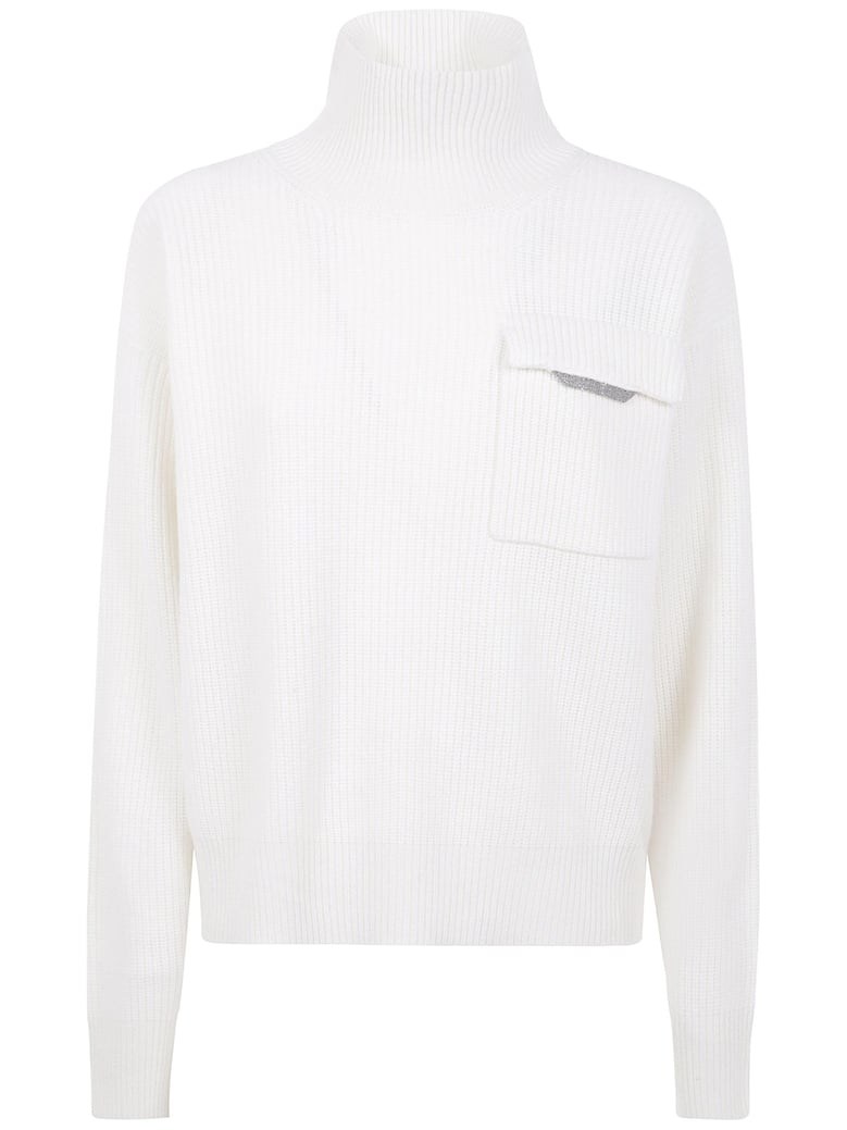 cashmere turtleneck sweater by Selfnex