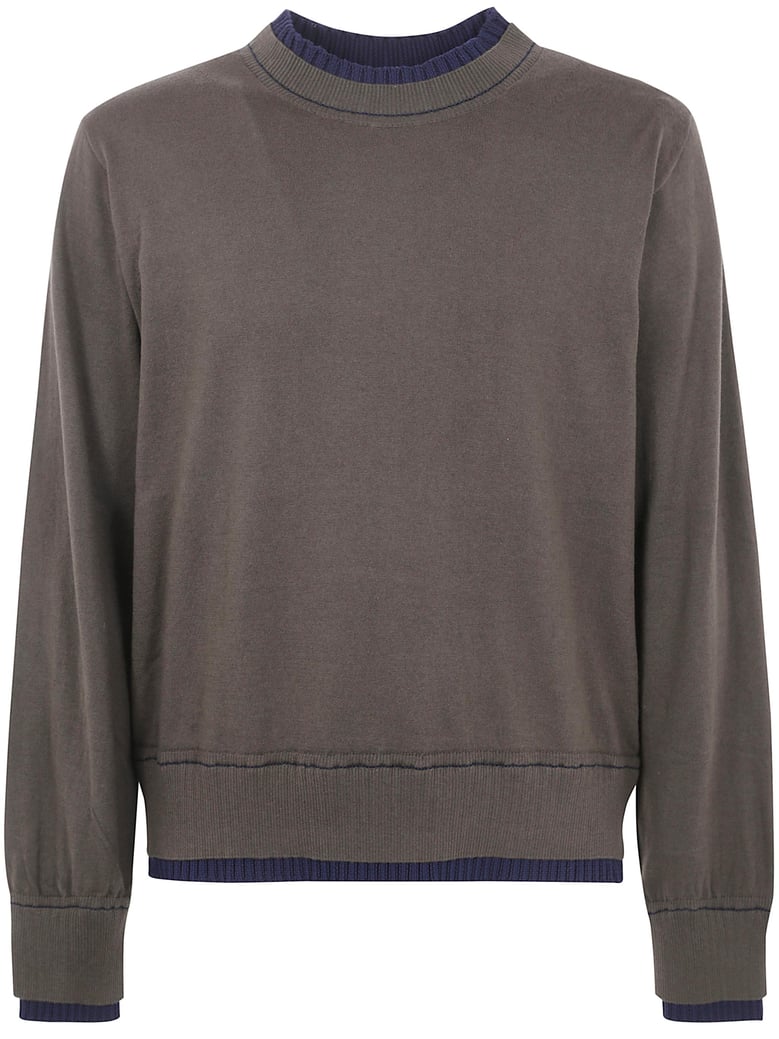 cotton cashmere knit pullover by Selfnex