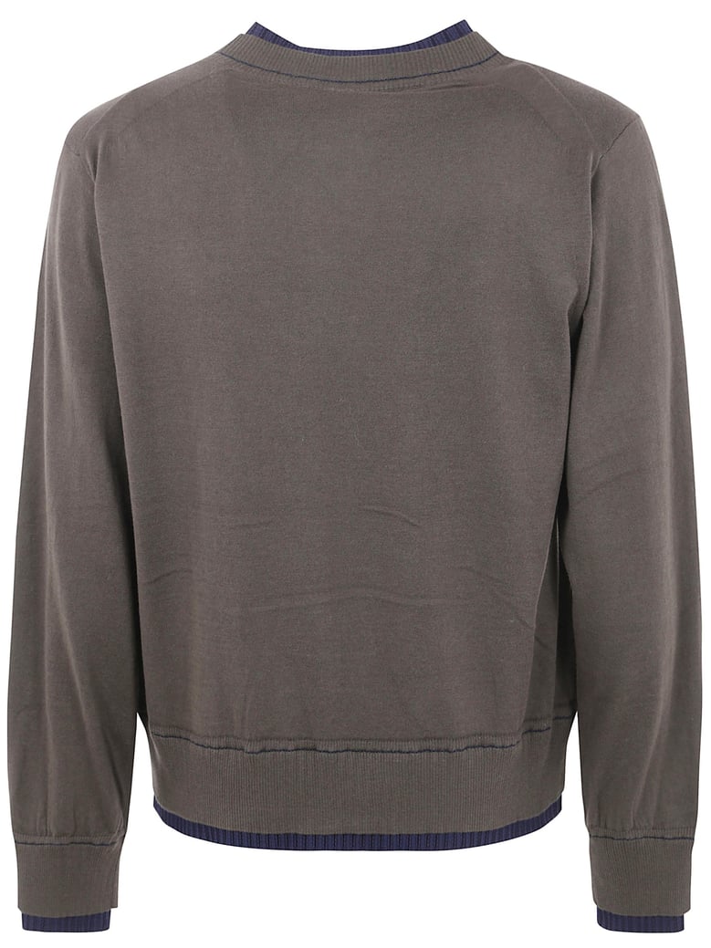 cotton cashmere knit pullover by Selfnex