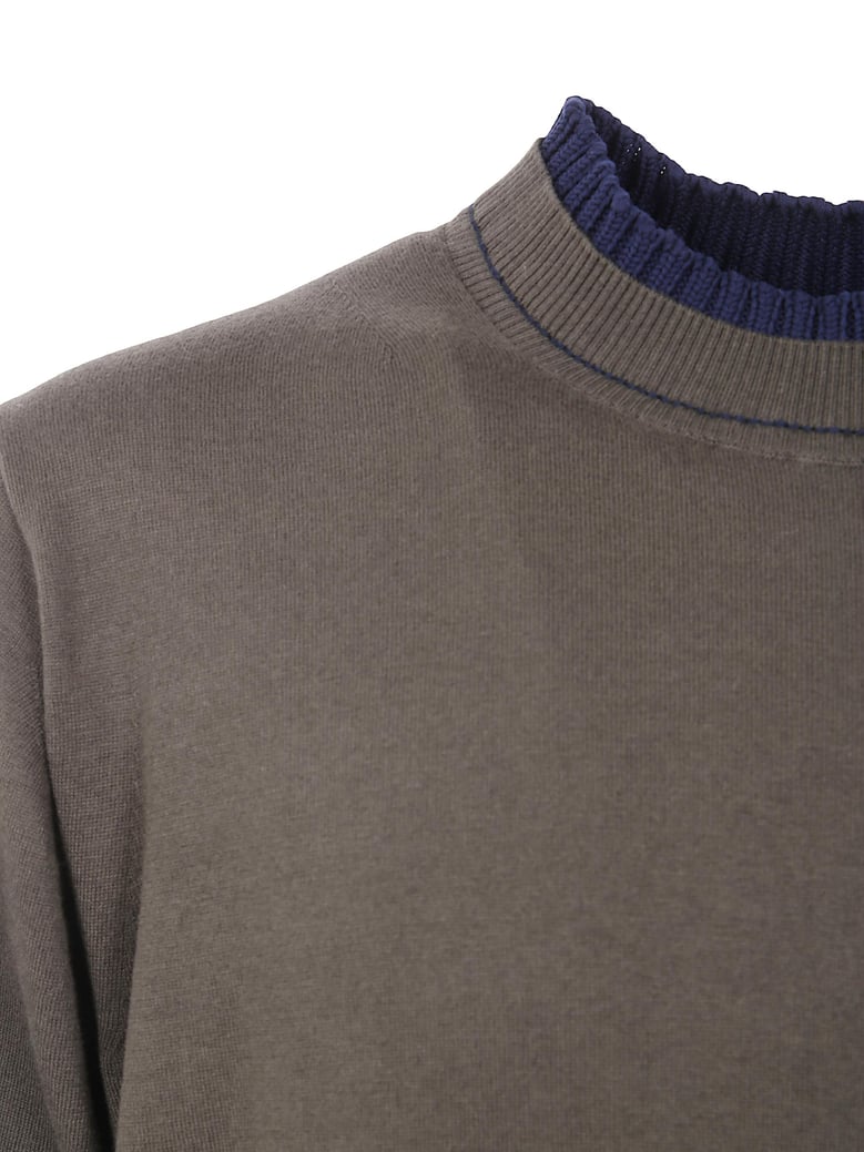 cotton cashmere knit pullover by Selfnex