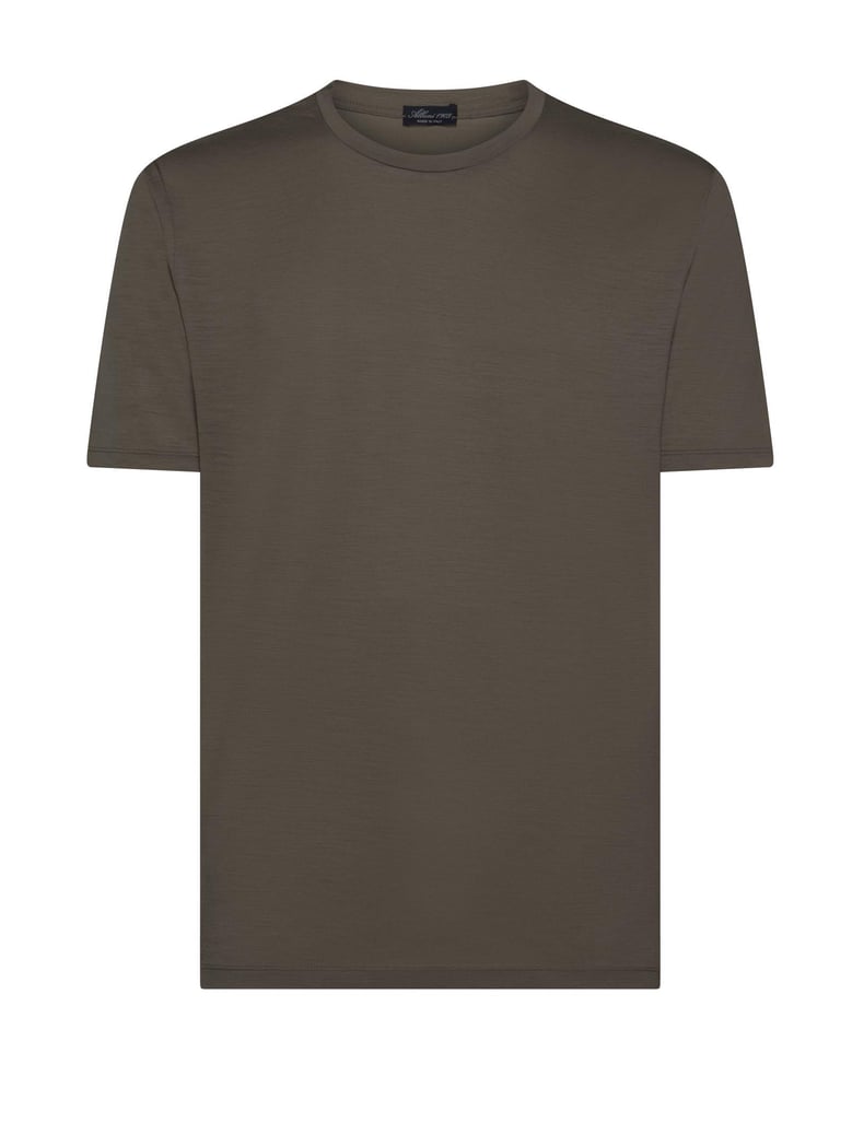 mud t-shirt in merino wool by Selfnex
