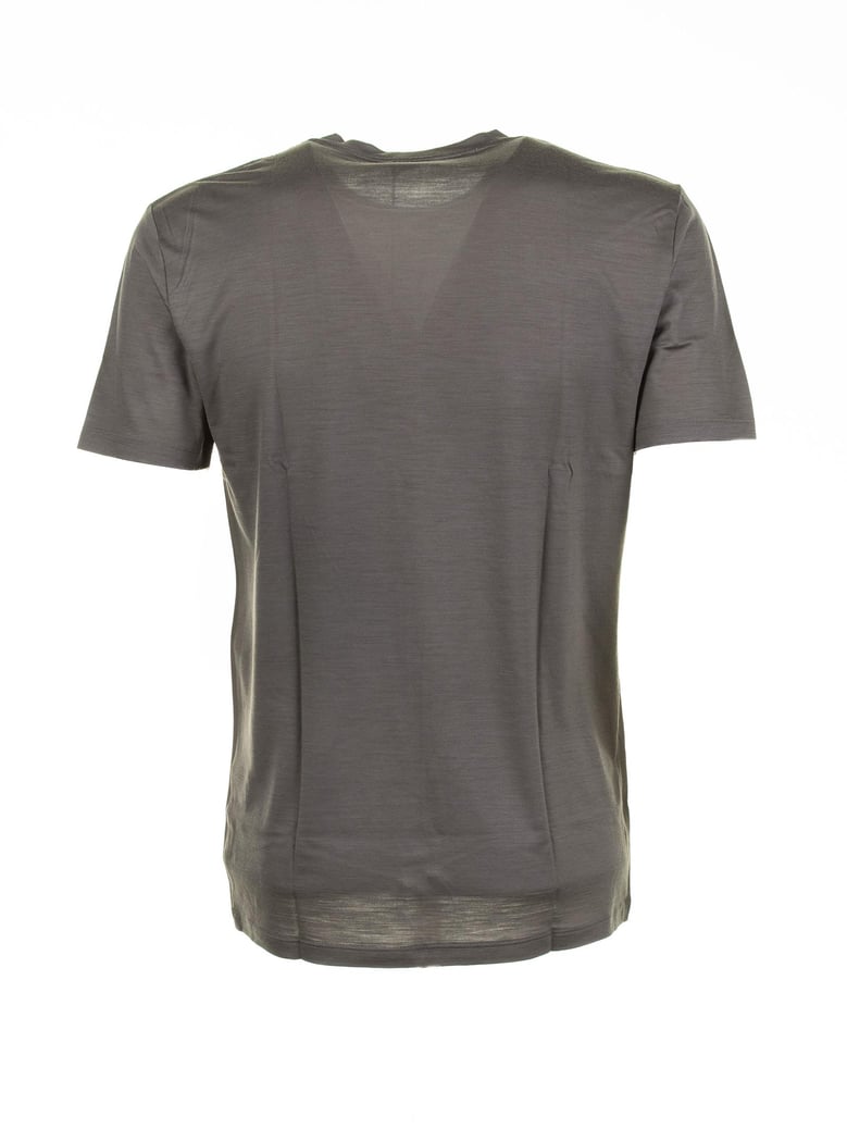 mud t-shirt in merino wool by Selfnex