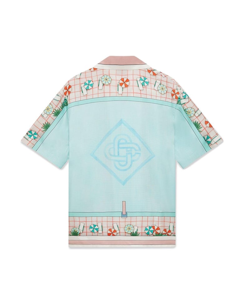 cuban collar short sleeve shirt by Selfnex