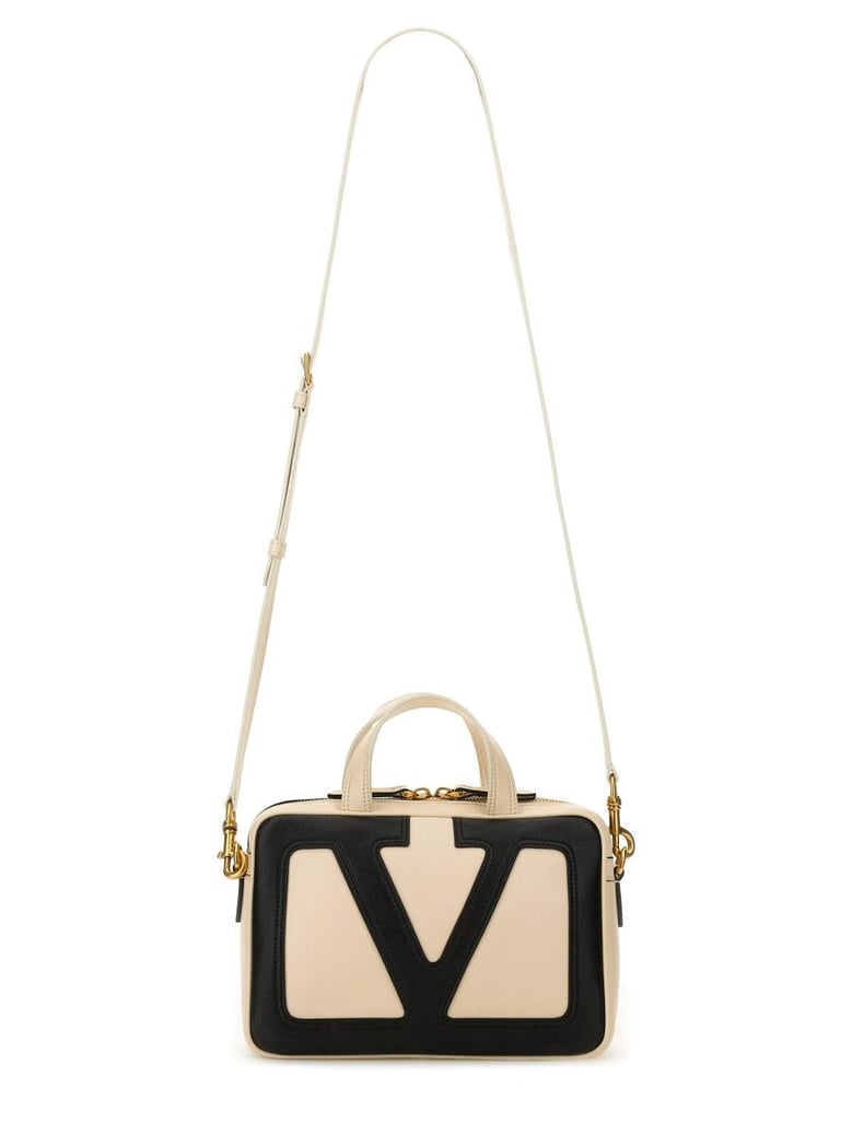 ivory leather viva superstar handbag by Selfnex